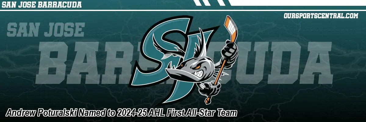 Andrew Poturalski Named to 2024-25 AHL First All-Star Team