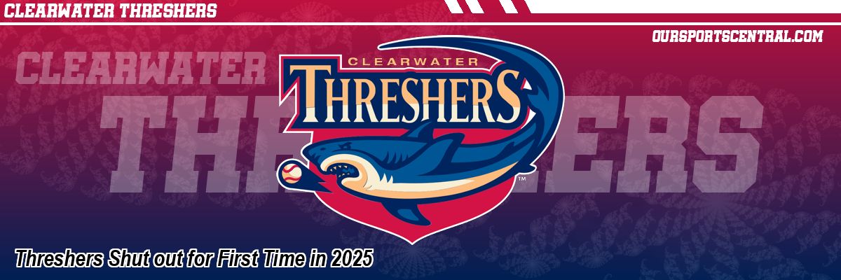Threshers Shut out for First Time in 2025