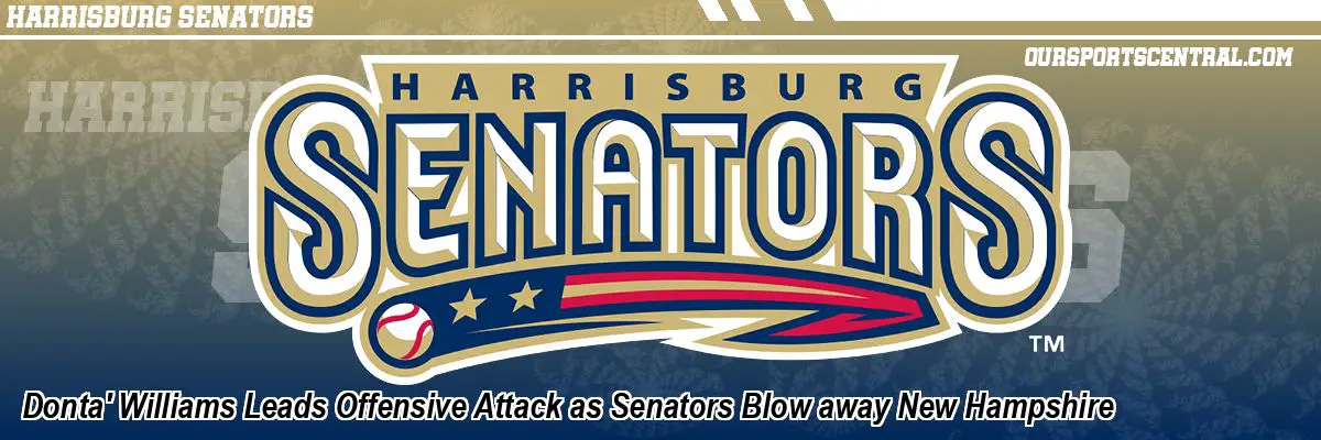 Donta' Williams Leads Offensive Attack as Senators Blow away New Hampshire