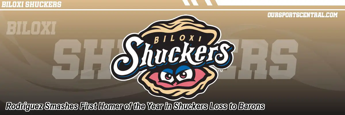 Rodríguez Smashes First Homer of the Year in Shuckers Loss to Barons