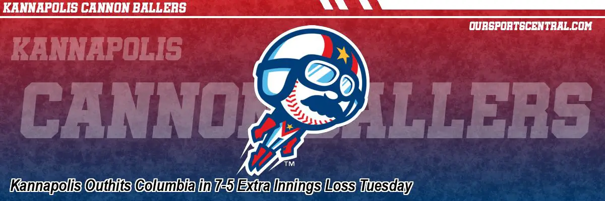 Kannapolis Outhits Columbia in 7-5 Extra Innings Loss Tuesday