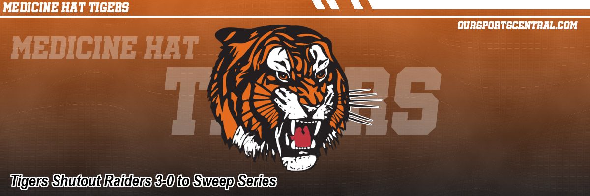 Tigers Shutout Raiders 3-0 to Sweep Series