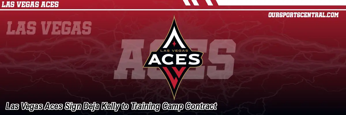 Las Vegas Aces Sign Deja Kelly to Training Camp Contract