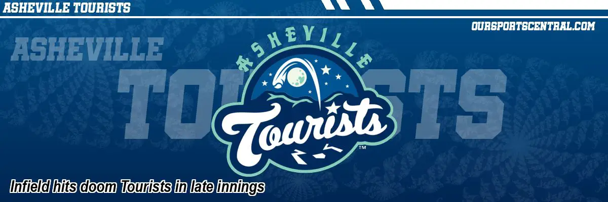 Infield hits doom Tourists in late innings