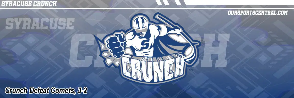 Crunch Defeat Comets, 3-2