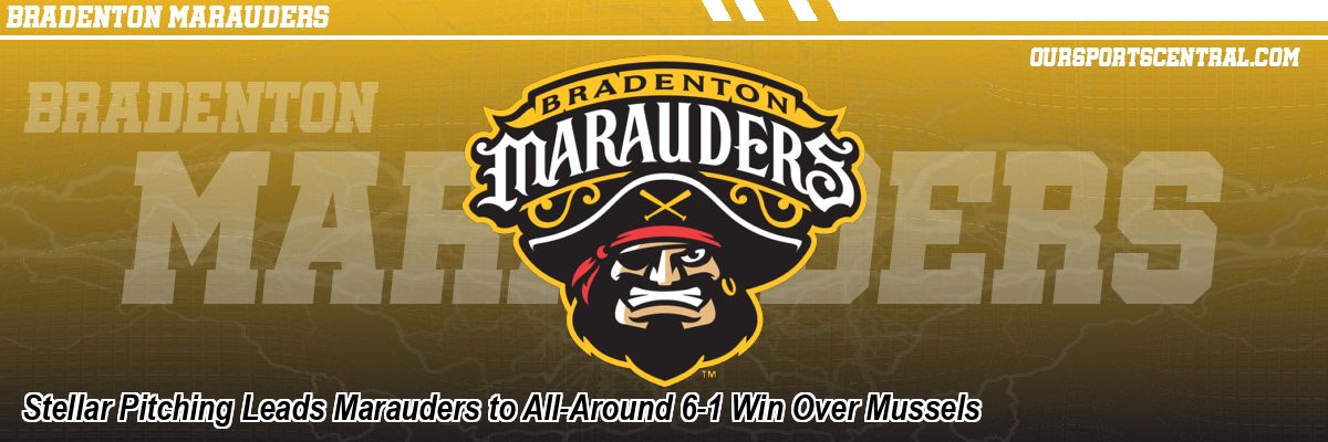 Stellar Pitching Leads Marauders to All-Around 6-1 Win Over Mussels