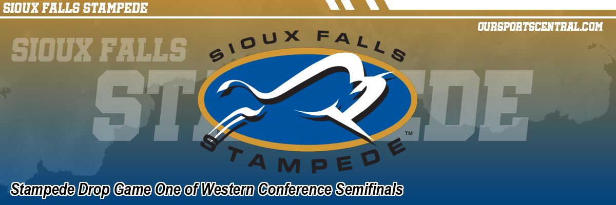 Stampede Drop Game One of Western Conference Semifinals