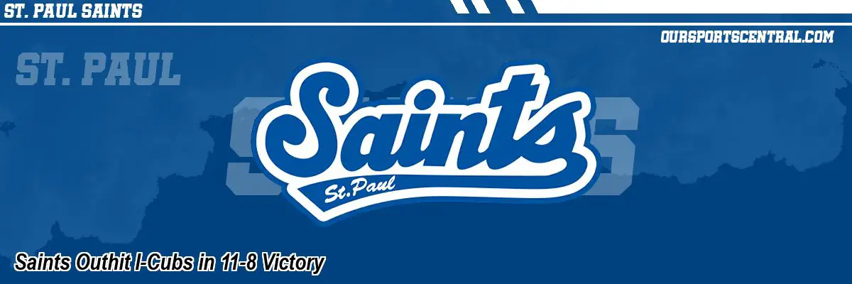 Saints Outhit I-Cubs in 11-8 Victory