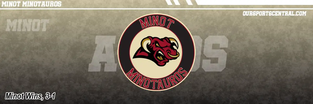 Minot Wins, 3-1