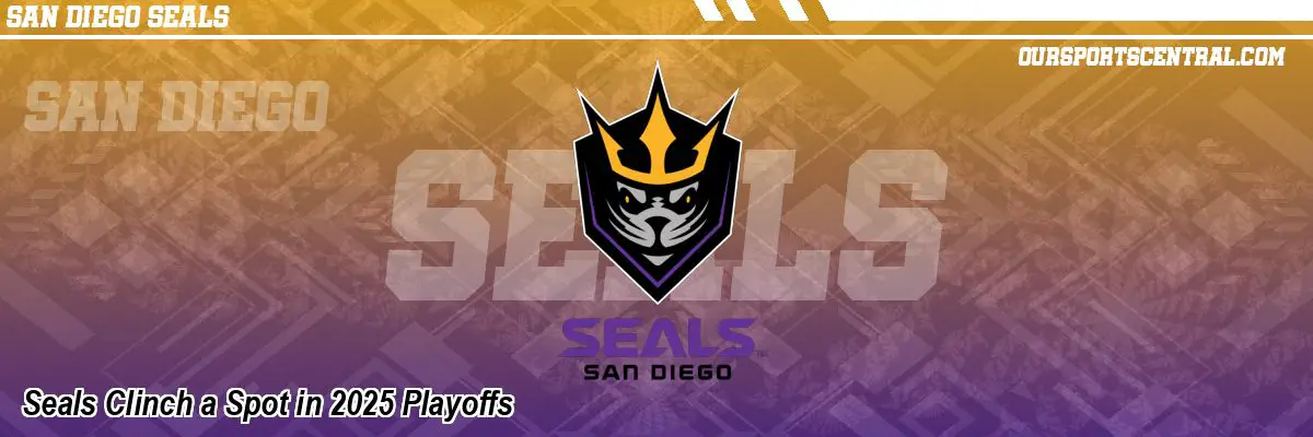 Seals Clinch a Spot in 2025 Playoffs