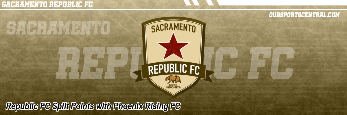 Republic FC Split Points with Phoenix Rising FC