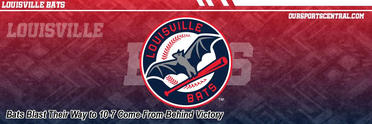 Bats Blast Their Way to 10-7 Come-From-Behind Victory