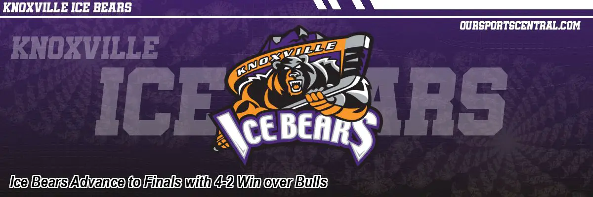 Ice Bears Advance to Finals with 4-2 Win over Bulls