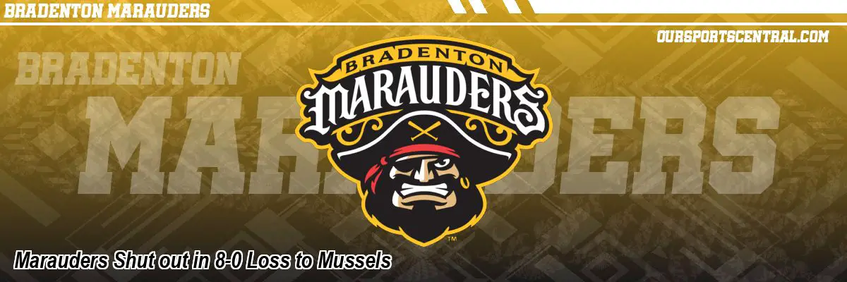 Marauders Shut out in 8-0 Loss to Mussels