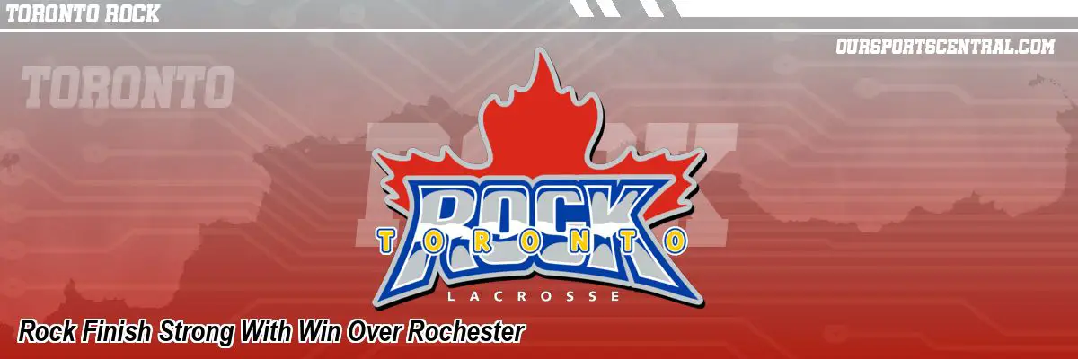 Rock Finish Strong With Win Over Rochester