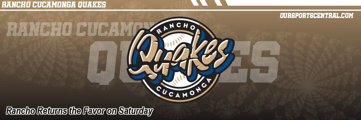 Rancho Returns the Favor on Saturday