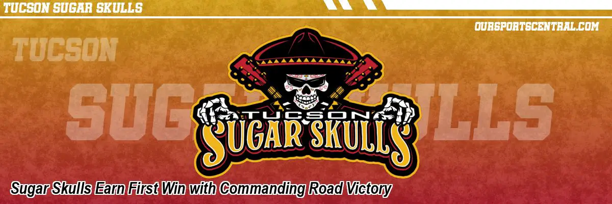 Sugar Skulls Earn First Win with Commanding Road Victory