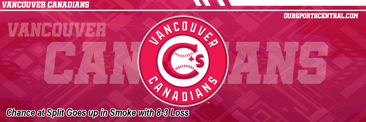 Chance at Split Goes up in Smoke with 8-3 Loss