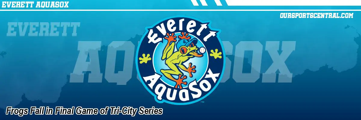Frogs Fall in Final Game of Tri-City Series