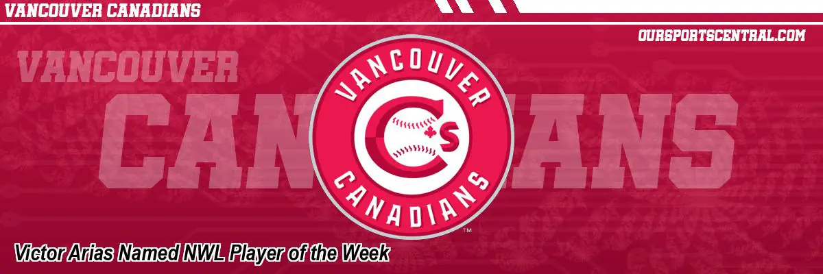 Victor Arias Named NWL Player of the Week