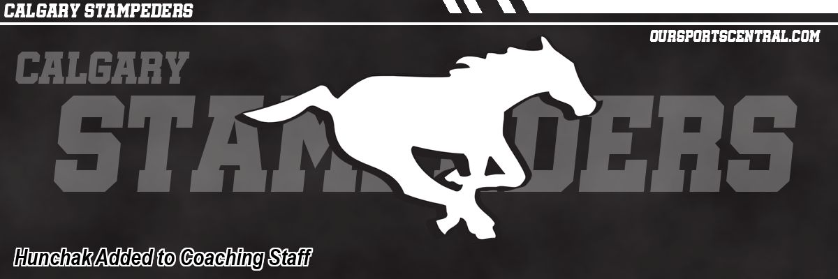 Hunchak Added to Coaching Staff