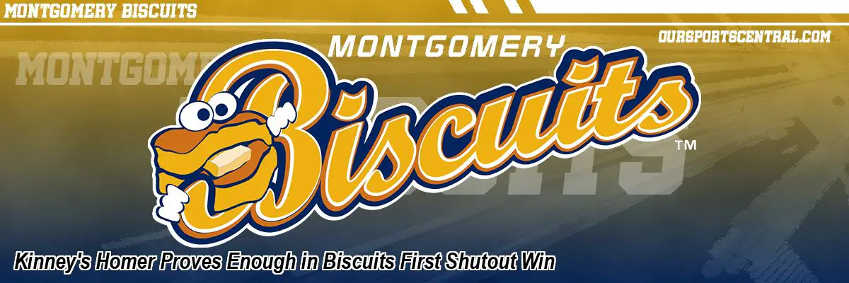 Kinney's Homer Proves Enough in Biscuits First Shutout Win