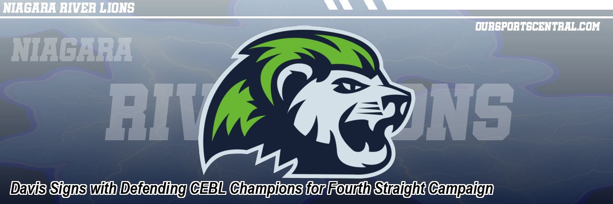 Davis Signs with Defending CEBL Champions for Fourth Straight Campaign
