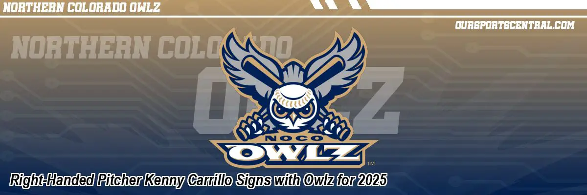 Right-Handed Pitcher Kenny Carrillo Signs with Owlz for 2025