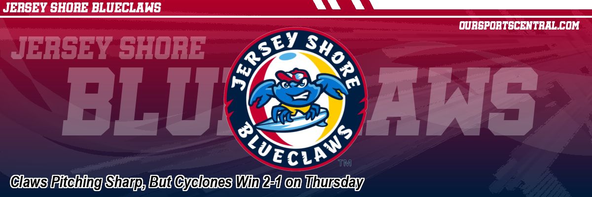 Claws Pitching Sharp, But Cyclones Win 2-1 on Thursday