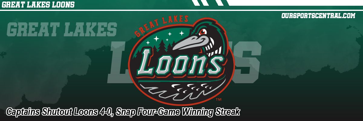 Captains Shutout Loons 4-0, Snap Four-Game Winning Streak