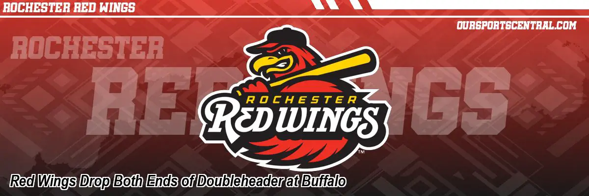 Red Wings Drop Both Ends of Doubleheader at Buffalo