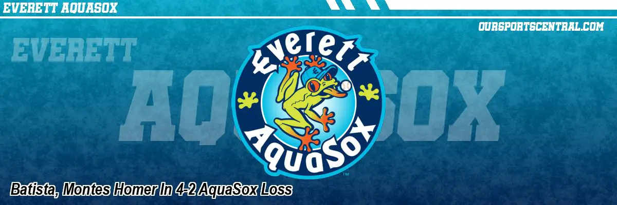 Batista, Montes Homer In 4-2 AquaSox Loss