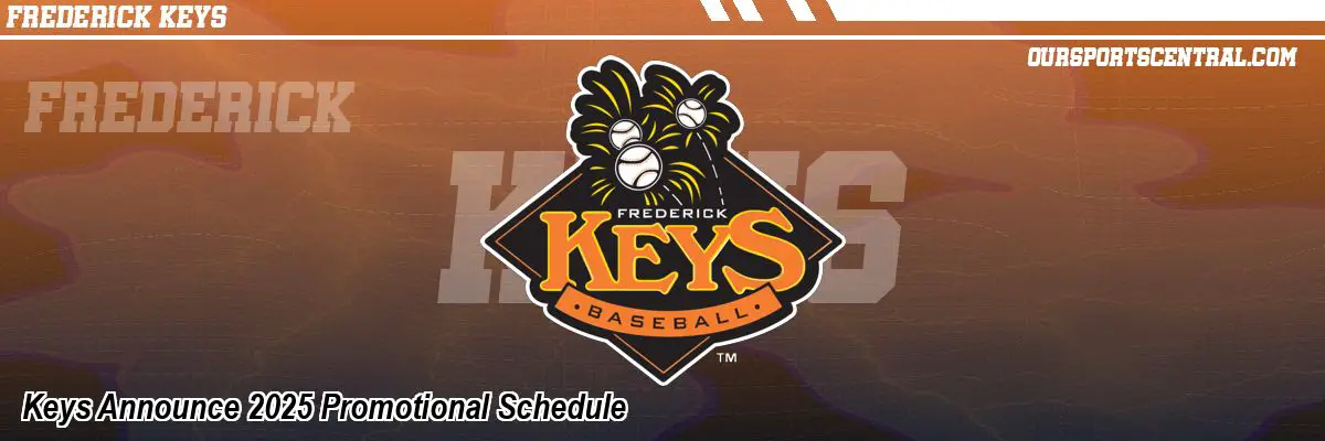 Keys Announce 2025 Promotional Schedule