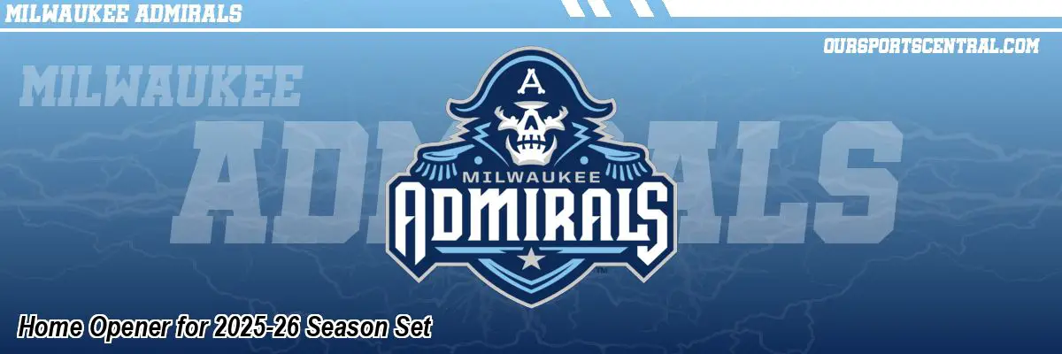 Home Opener for 2025-26 Season Set