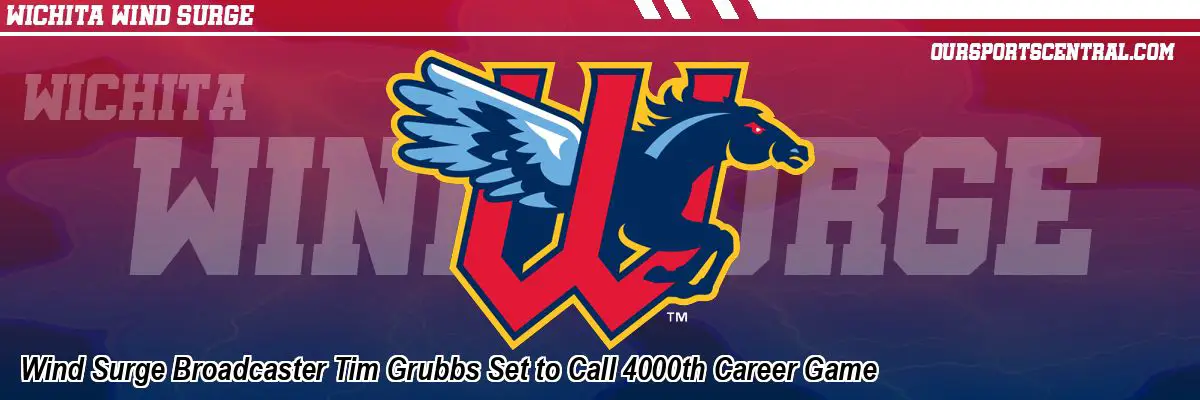 Wind Surge Broadcaster Tim Grubbs Set to Call 4000th Career Game