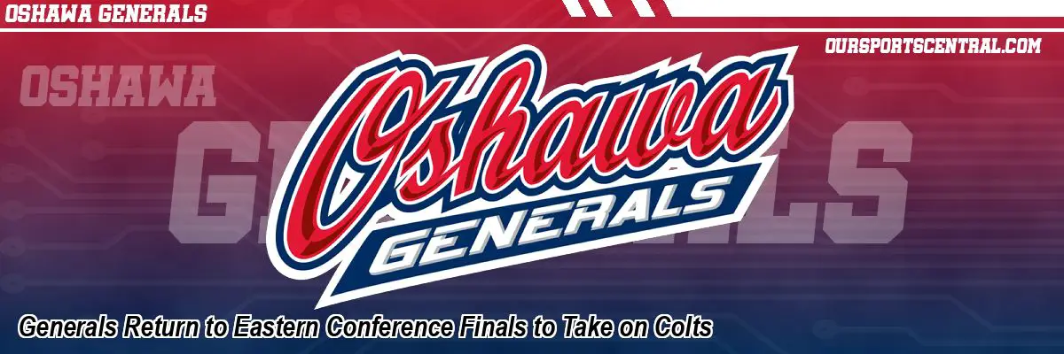 Generals Return to Eastern Conference Finals to Take on Colts