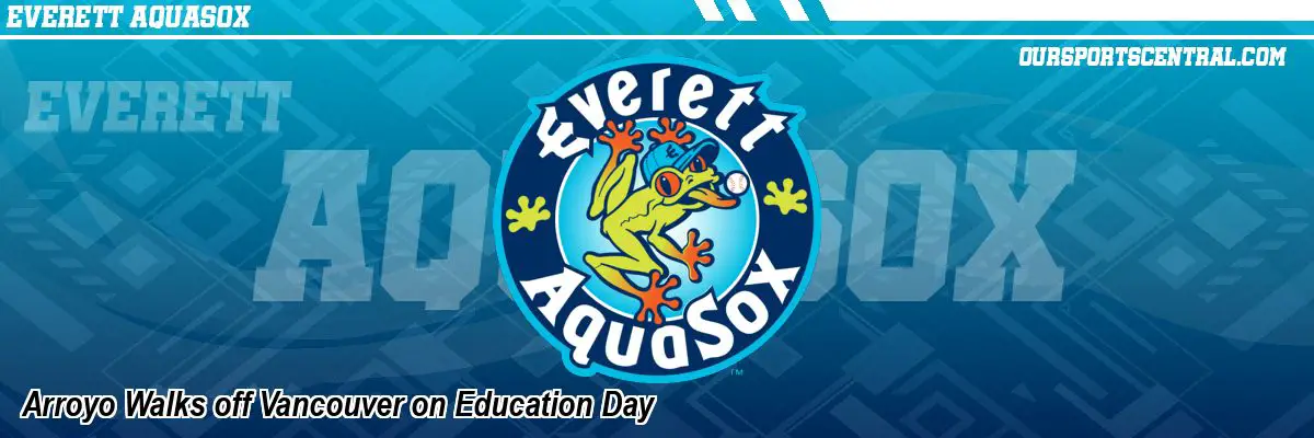 Arroyo Walks off Vancouver on Education Day
