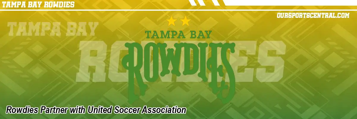 Rowdies Partner with United Soccer Association