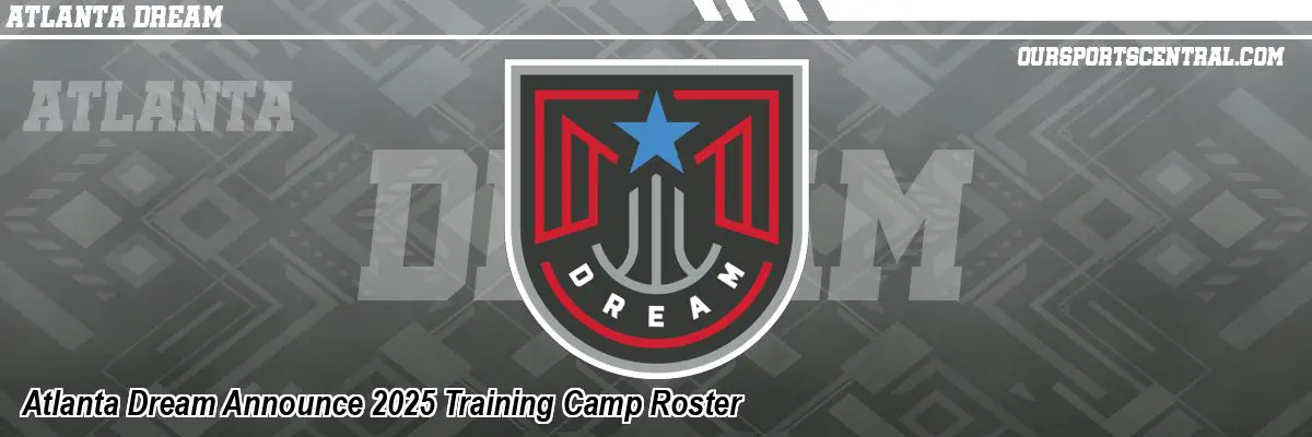 Atlanta Dream Announce 2025 Training Camp Roster