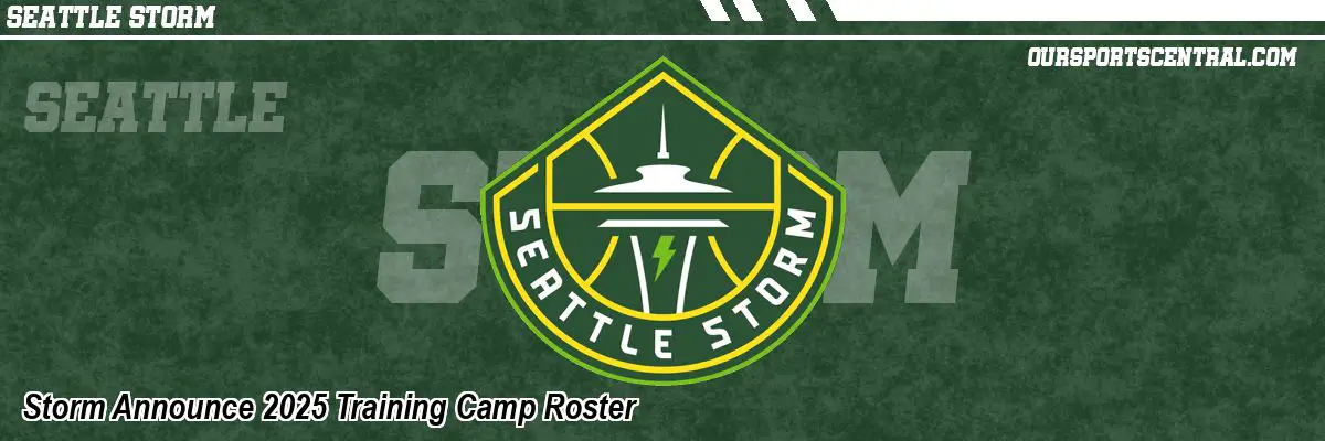 Storm Announce 2025 Training Camp Roster