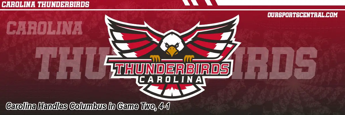 Carolina Handles Columbus in Game Two, 4-1