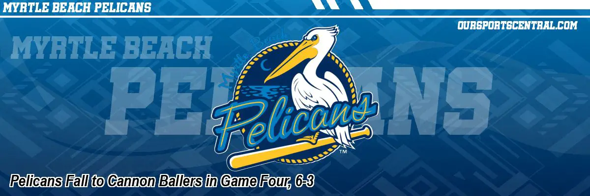 Pelicans Fall to Cannon Ballers in Game Four, 6-3