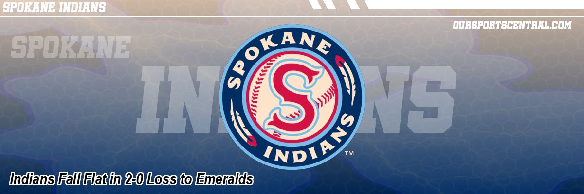 Indians Fall Flat in 2-0 Loss to Emeralds