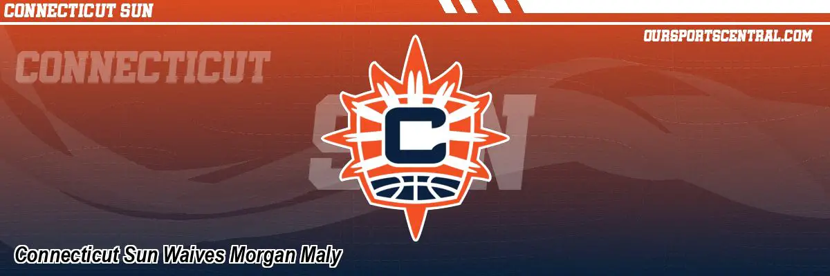 Connecticut Sun Waives Morgan Maly