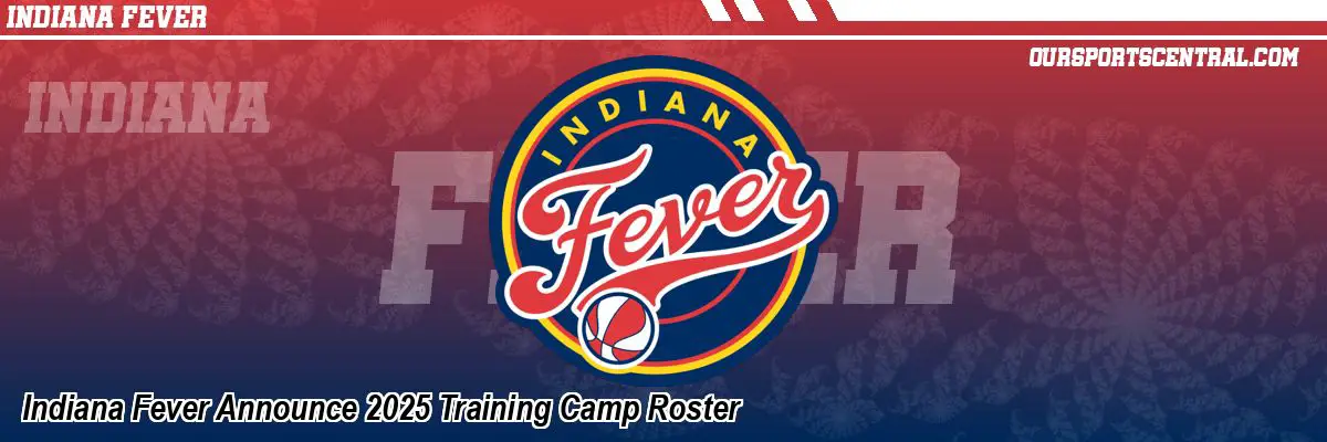 Indiana Fever Announce 2025 Training Camp Roster