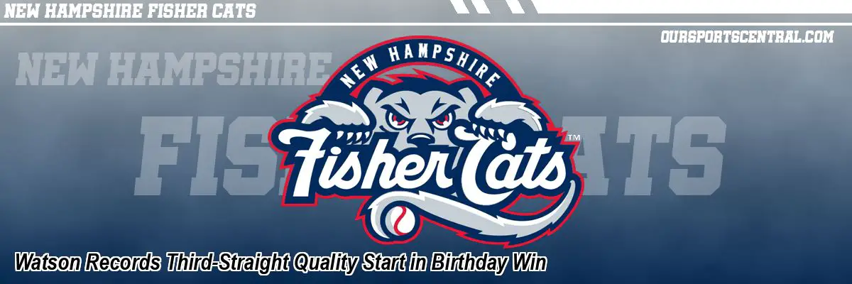 Watson Records Third-Straight Quality Start in Birthday Win