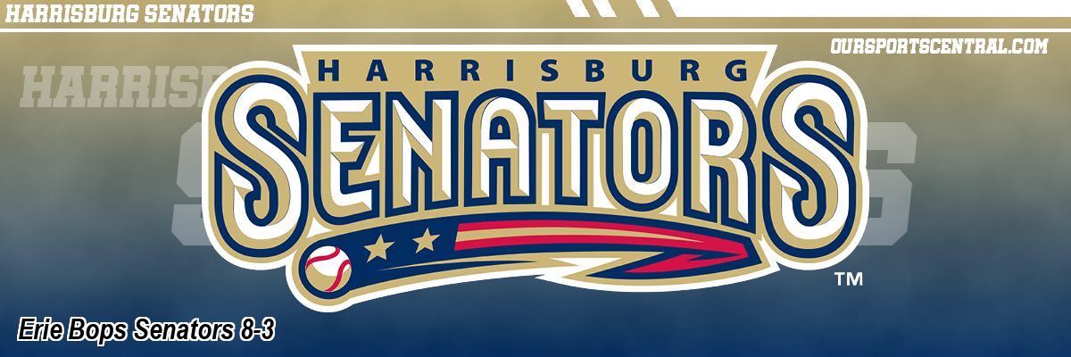 Erie Bops Senators 8-3