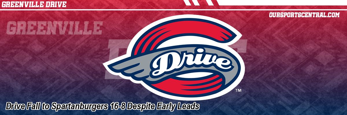 Drive Fall to Spartanburgers 16-8 Despite Early Leads