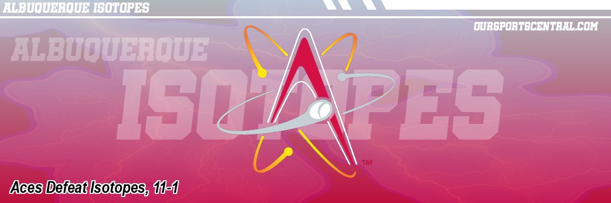Aces Defeat Isotopes, 11-1