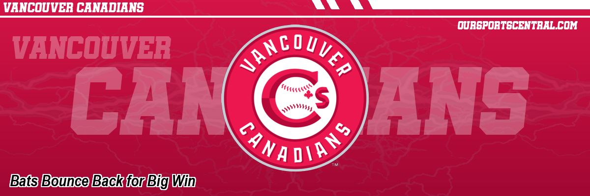 Bats Bounce Back for Big Win